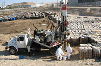 Cleanup of contaminated soils and environmental support